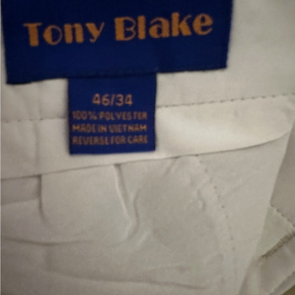 Tony Blake Striped Cream Button-Up & Pants Set - Picture 5 of 6